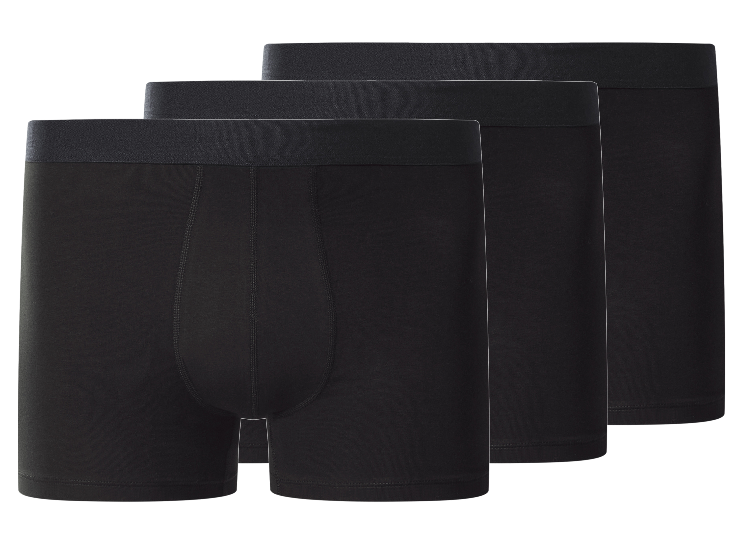 esmara Men Set van 3 heren boxers (Zwart, XXL)