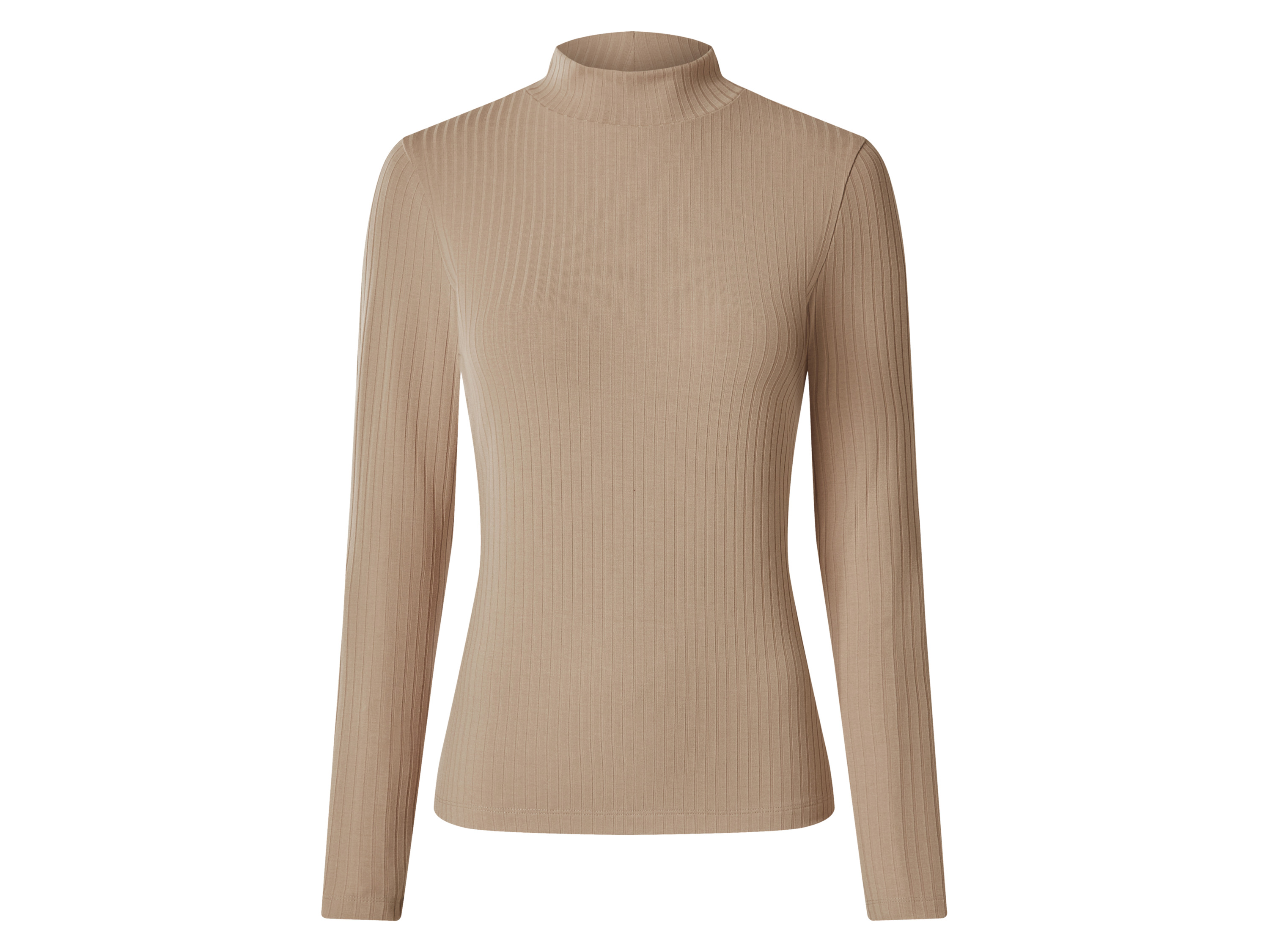 ESMARA Dames geribde trui (Beige, S (36/38))
