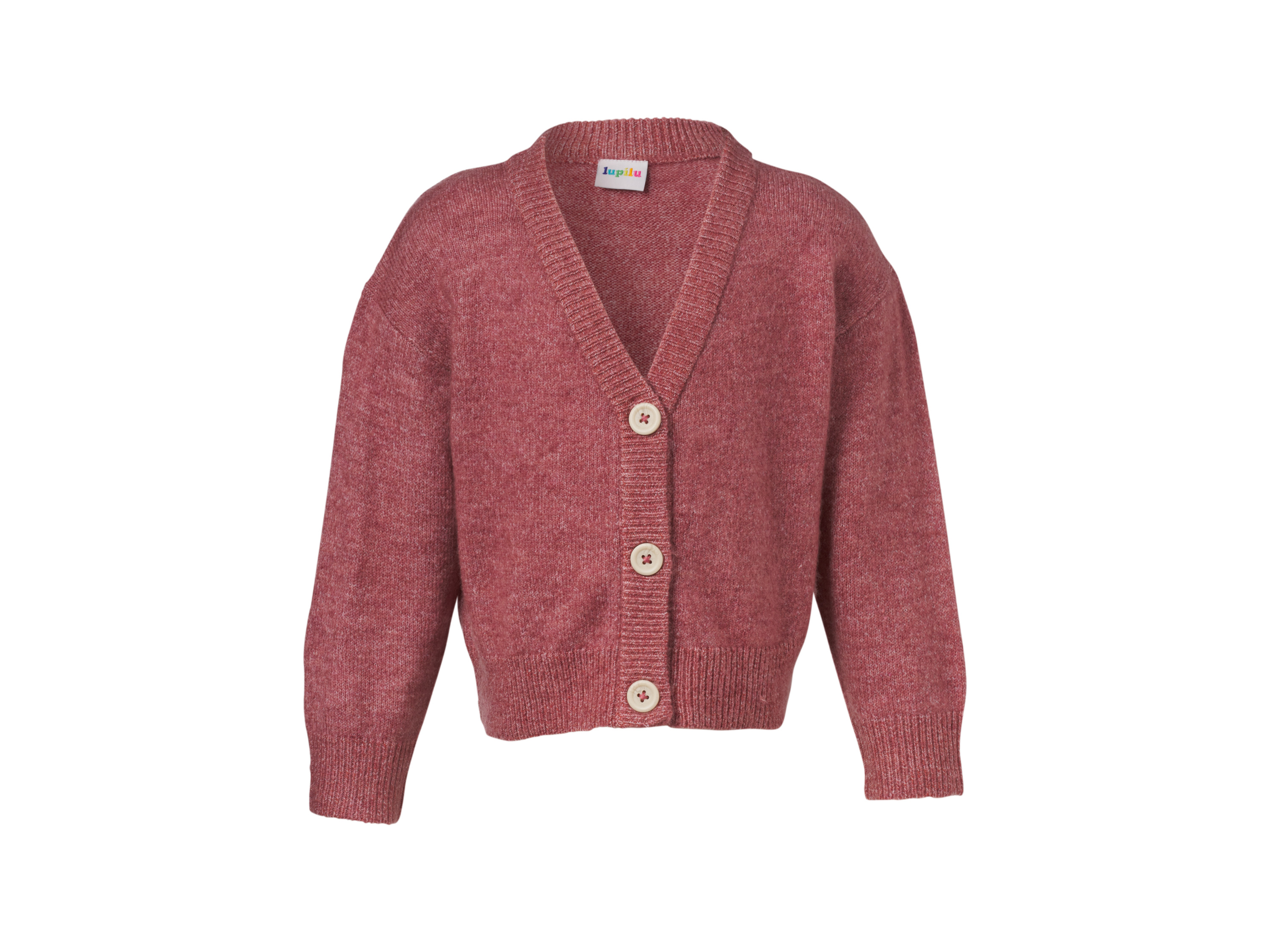 LUPILU Kinder gebreid vest (Lichtroze, 98/104)