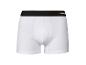 Witte boxershort met zwarte tailleband en rood-wit PARKside-logo.