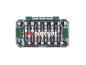 PARKSIDE® bitset met diverse bits in een transparante doos.