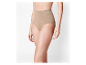 Beige high-waisted corrigerende slip.