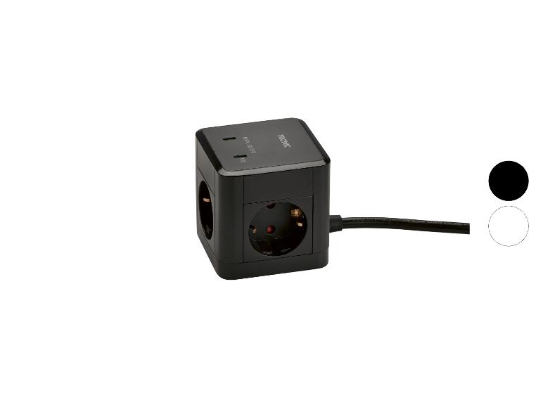 Stekkerdoos met USB-aansluitingen