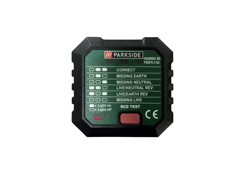 Ga naar volledige schermweergave: PARKSIDE Stopcontacttester - afbeelding 1