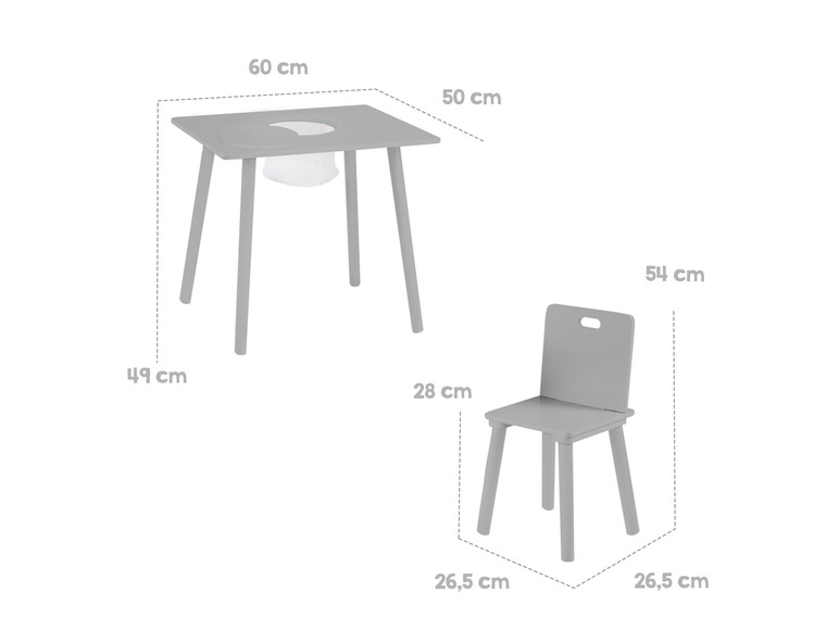 Ga naar volledige schermweergave: roba Houten kindertafel met 2 stoeltjes - afbeelding 6