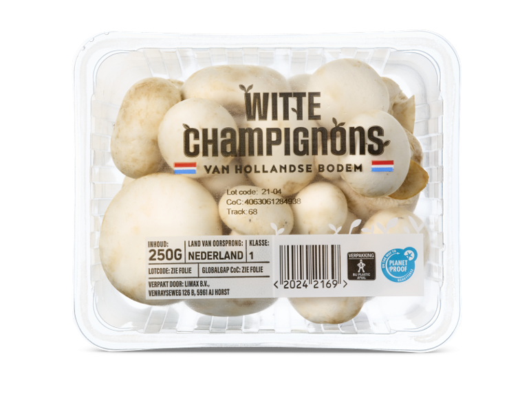 Witte champignons Chef Select & You, 250 g