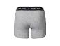 Grijze Parkside boxershort met zwarte logoband
