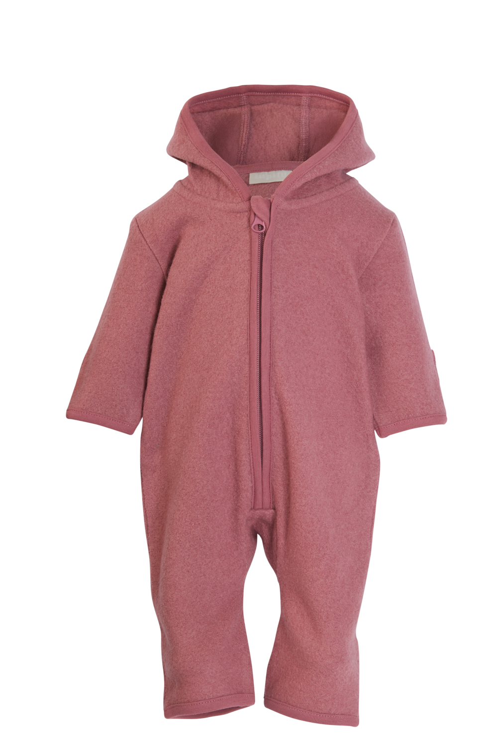 LUPILU Baby outdoor overall van wol (Lichtroze, 50/56)