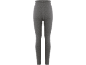 Donkergrijze dameslegging, lang, met hoge taille.