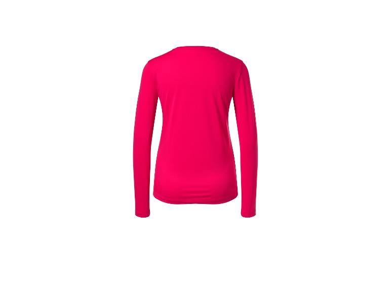 Roze longsleeve shirt voor dames.