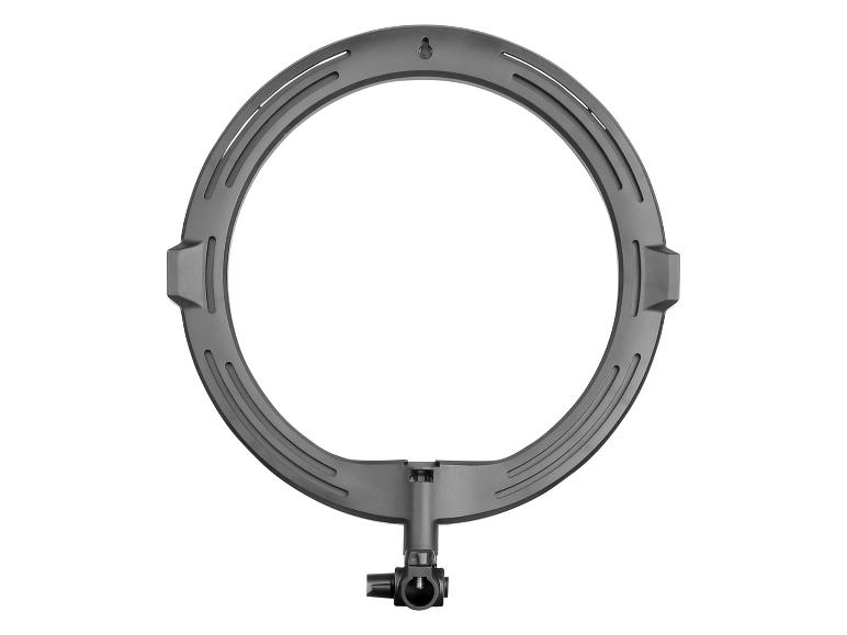 Ringvormige behuizing voor fotoverlichting.