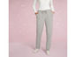 Grijze quilted joggingbroek voor dames.