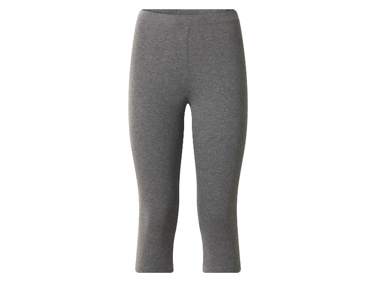 Grijze capri-legging voor dames