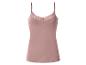 Roze camisole top met kant