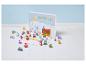 Peppa Pig adventskalender met figuren en winterlandschap.