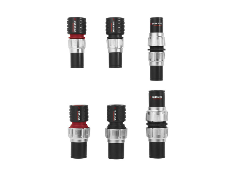 Zes Parkside gereedschapssleutels met verschillende maten