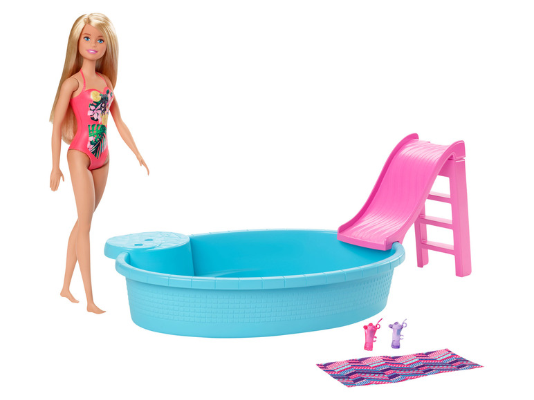 Barbie Fashion pop met accessoires (Barbie met zwembad)