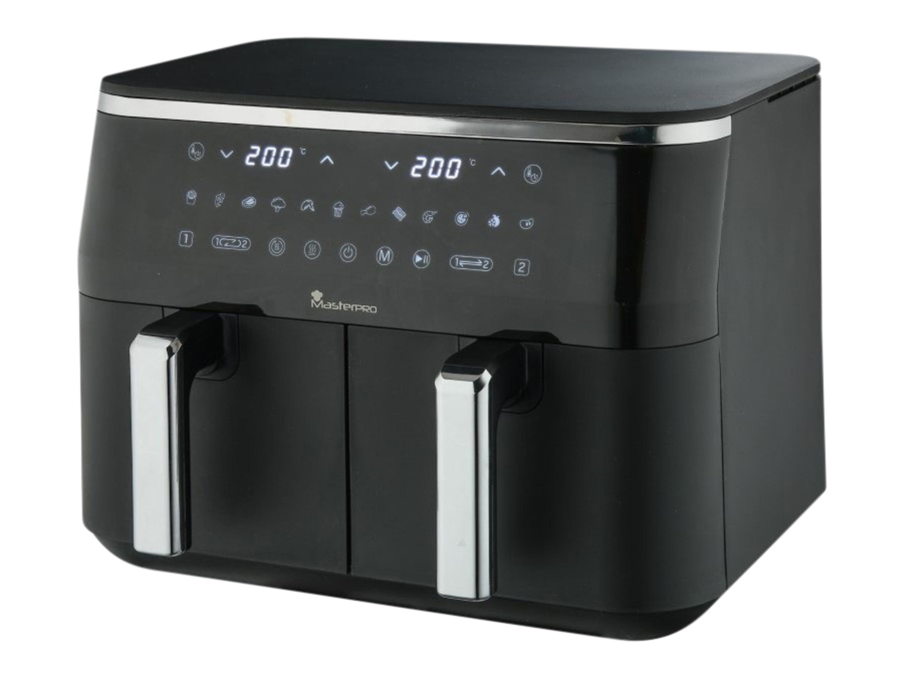 Masterpro Dubbele airfryer 2x 4,5 L BGMP-9542