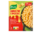 Verpakking Fix Mac'n'Cheese met pasta, kaas en room, klaar in 15 minuten.