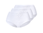 Drie witte dames slips met kant.
