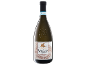 Pinot Grigio witte wijnfles met een etiket dat een oude kaart en een gevleugelde leeuw toont.