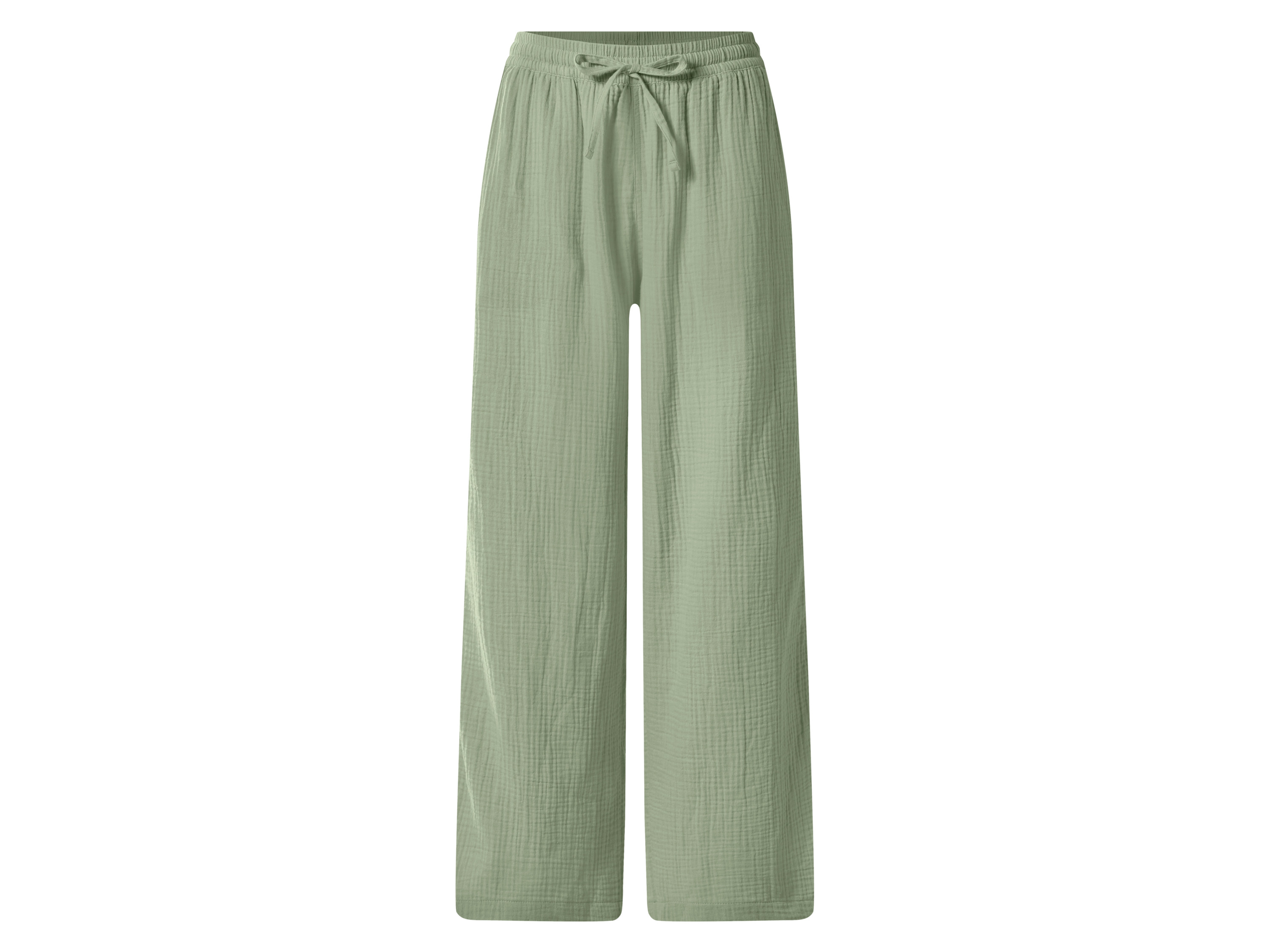 ESMARA Mousseline dames broek (Groen, XS (32/34))