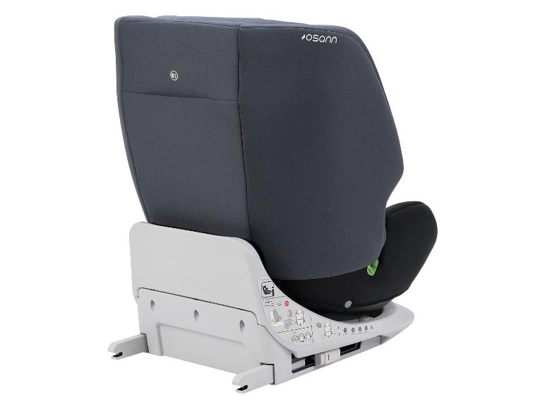 Osann donkergrijs autostoeltje met ISOFIX-basis