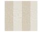 Gestreept stoftextuur in beige en gebroken witte kleuren.