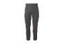 Donkergrijze outdoorbroek met ritszakken en verstelbare tailleband.