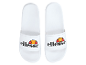 Witte Ellesse slippers: comfort en stijl.