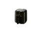 Een zwarte Silvercrest airfryer met digitale bediening.
