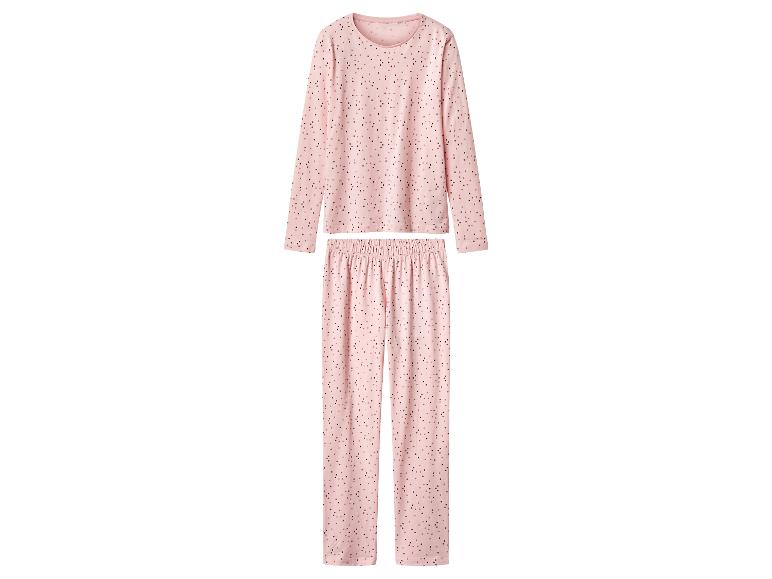Roze pyjama met stippen