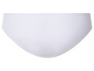 Witte onderbroek, geschikt voor dames.