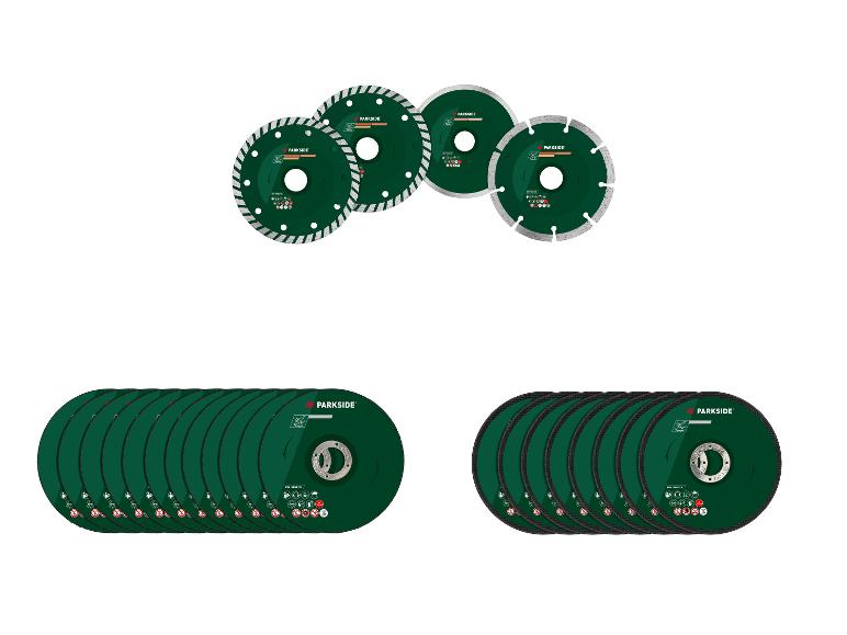 Parkside snijschijven: diamant en schuur.
