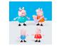 Peppa Pig familiefiguren, inclusief Mama Big, Papa Big, Peppa en George.