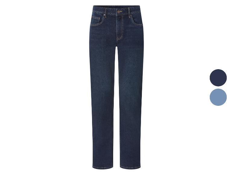 Donkerblauwe herenjeans met twee kleuropties
