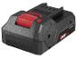 Zwarte en rode accupack voor elektrisch gereedschap met '4.0Ah' en 'X 20V TEAM'.