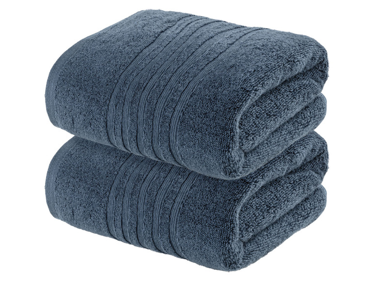 Ga naar volledige schermweergave: LIVARNO home 2 badstof handdoeken - afbeelding 2