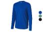 Een blauwe Crivit heren longsleeve.