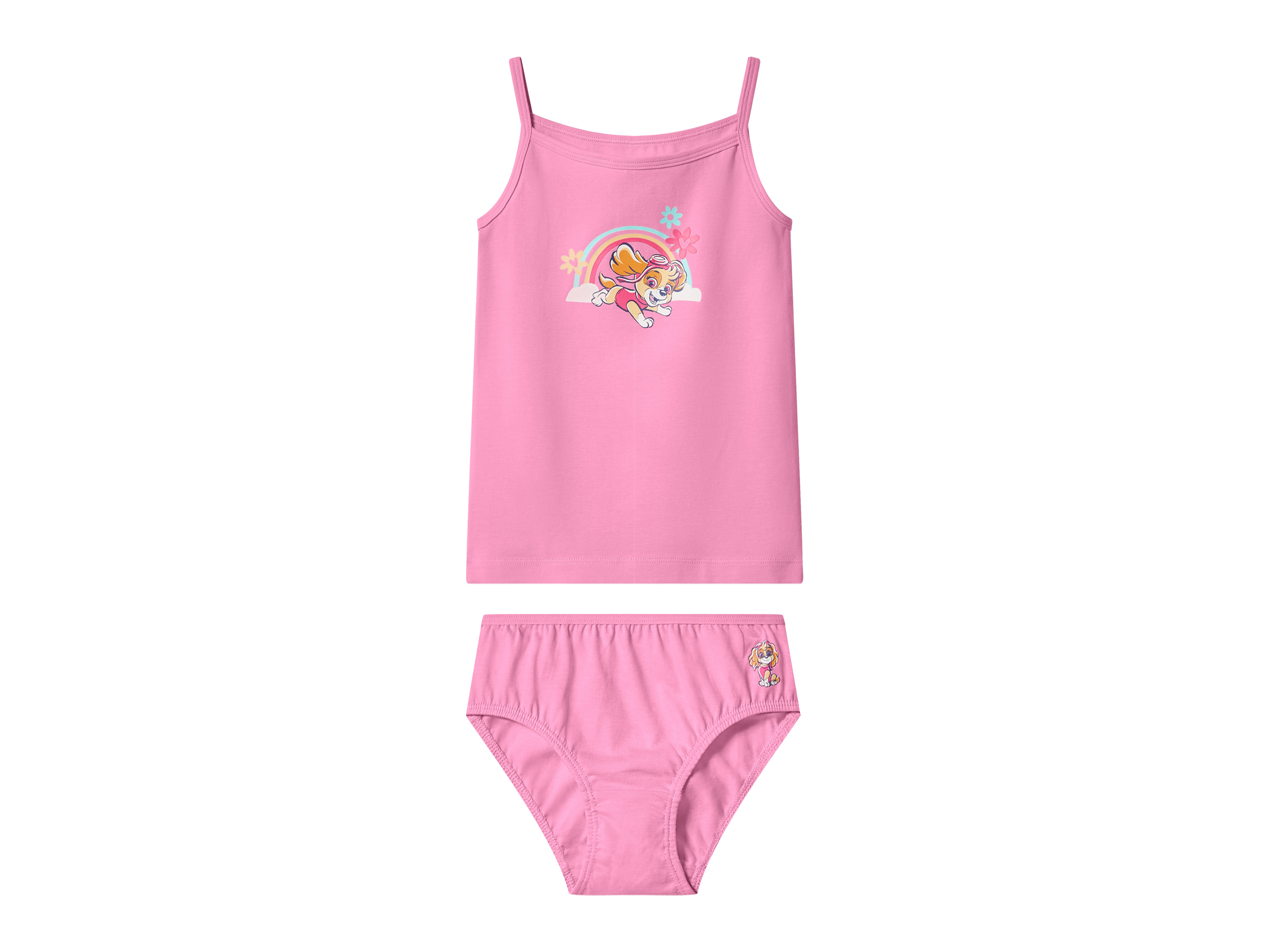 LUPILU Kinder ondergoedset Paw Patrol 2-delig (Roze, 98/104)