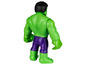 Een groene Hulk-actiefiguur van plastic.
