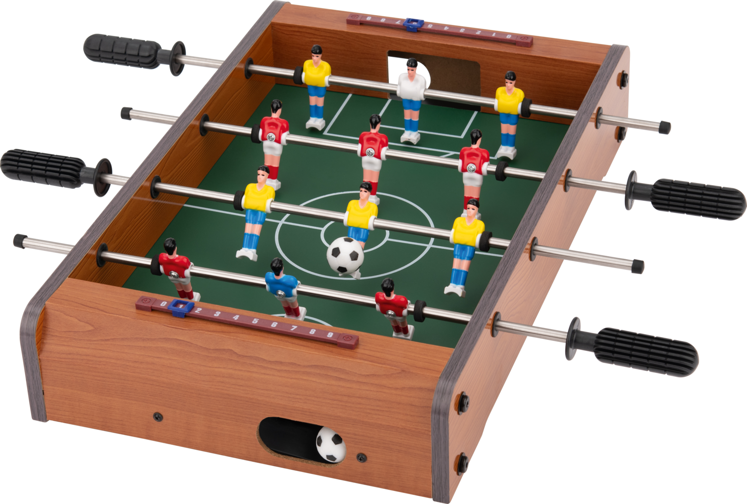 LUPILU Houten tafelspellen (Tafelvoetbal)