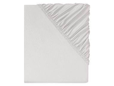 Lidl-shop LIVARNO home Jersey hoeslaken 90-100 x 200 cm (Grijs) aanbieding