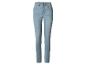 Lichtblauwe skinny jeans met hoge taille voor dames