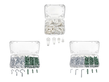 PARKSIDE® L-haak en deuvelset, schroefhaak en deuvelset of haakset