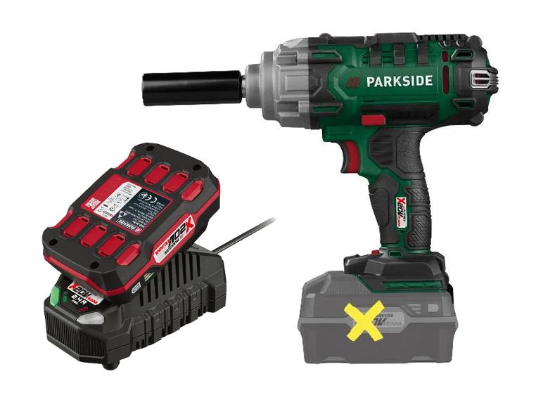 Parkside draadloze slagschroevendraaier met accu en oplader