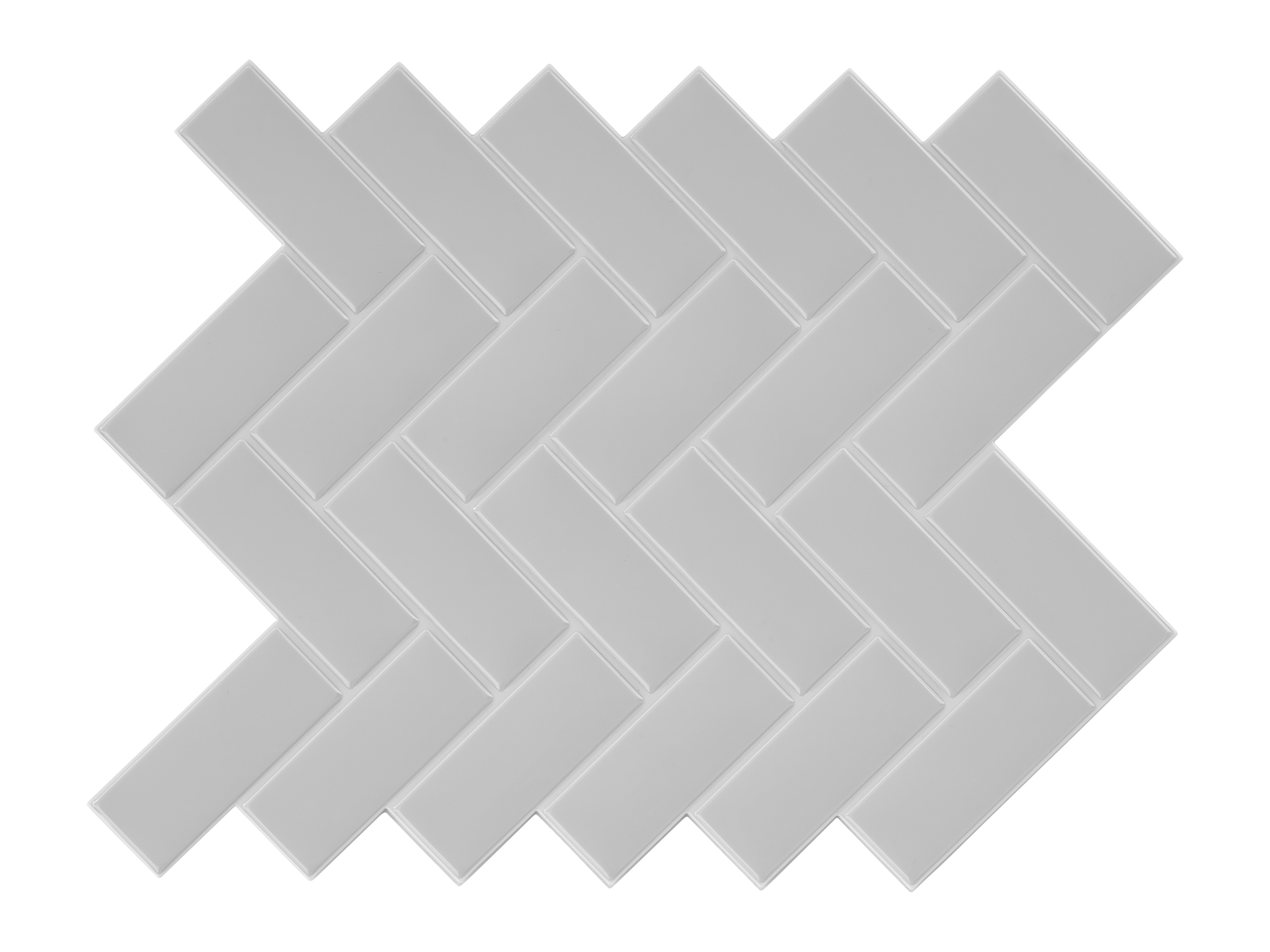 LIVARNO home Plaktegels (Lichtgrijs)