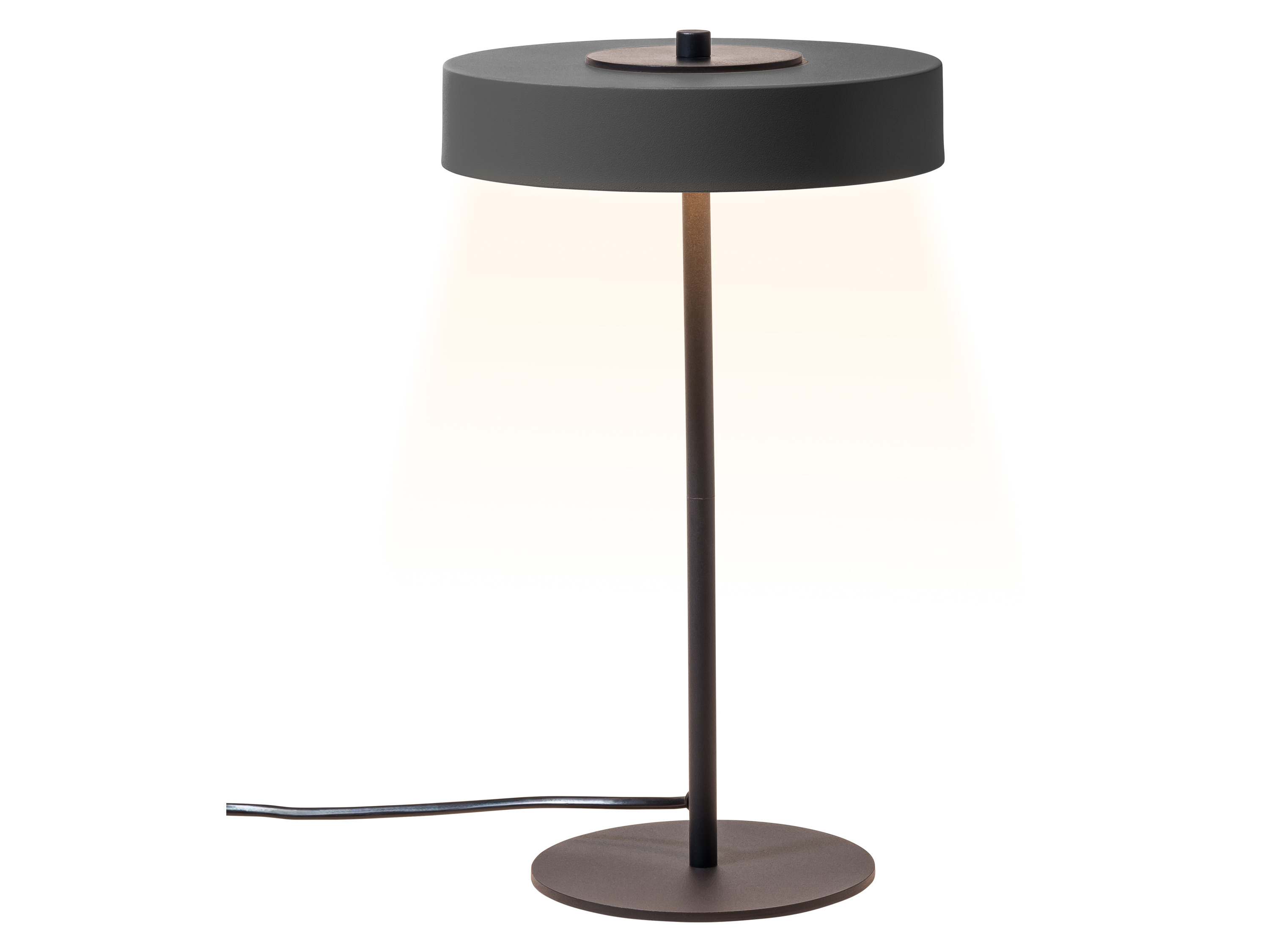 LIVARNO LED-tafellamp, 32 cm (Zwart)