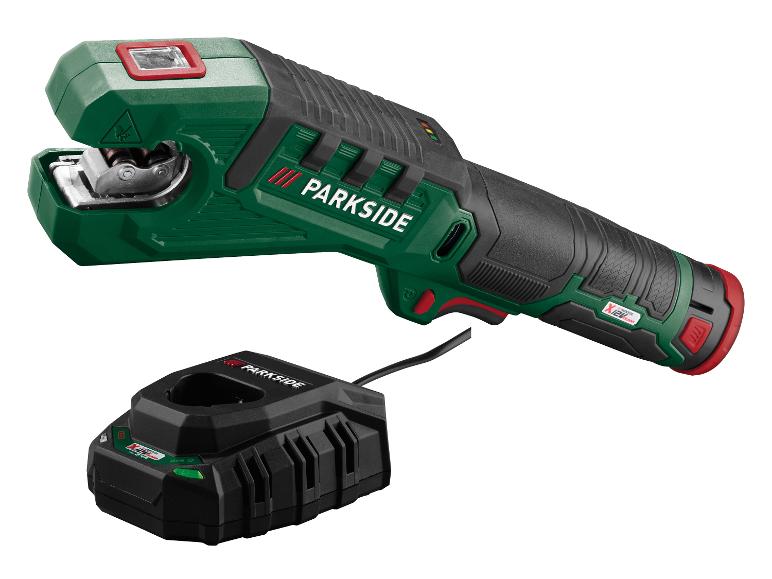 PARKSIDE 12V accu-pijpsnijder met accu en lader