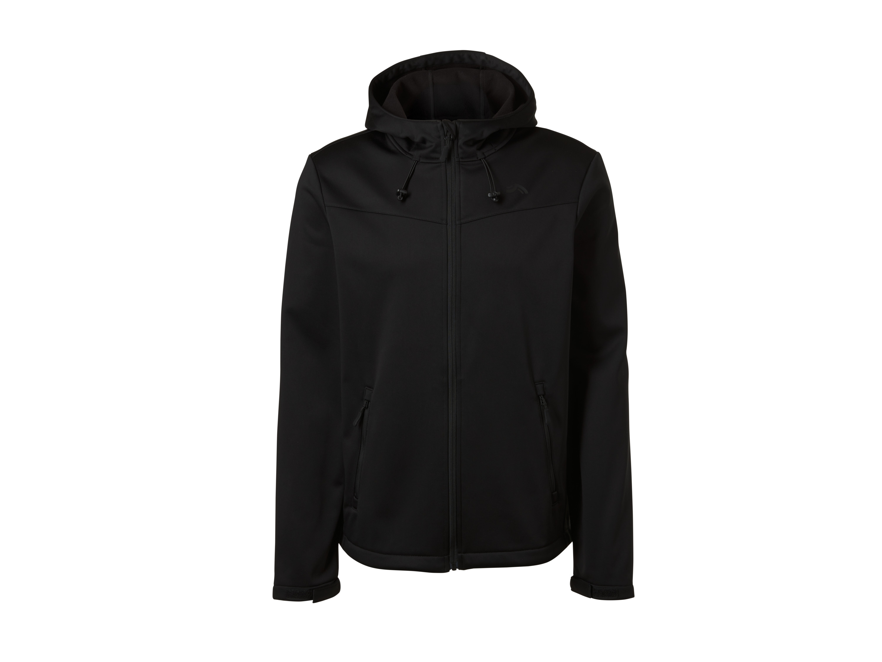 CRIVIT Heren softshell jas (Zwart, S)